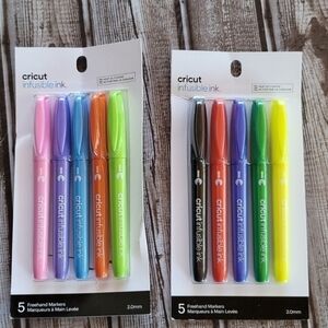 🆕️ Cricut infusable ink freehand markers new in packaging 2.0mm 2 packages